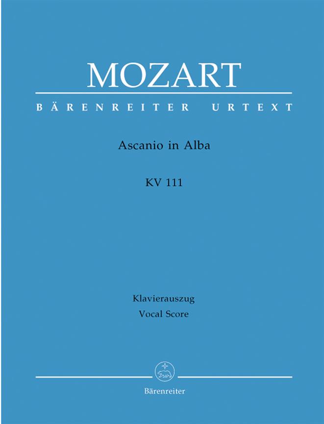 Ascanio In Alba K.111 - arie a klavír