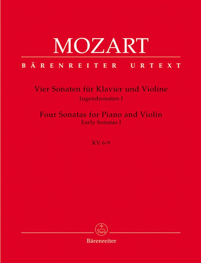 Four Sonatas for Piano (Harpsichord) and Violin - for Piano (Harpsichord) and Violin - housle a klavír