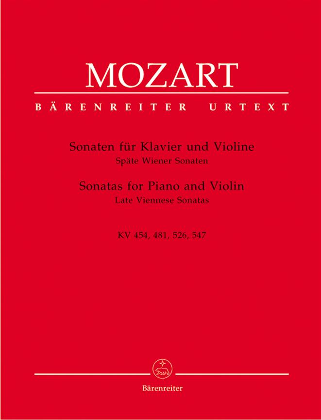 Sonatas For Piano And Violin - for Piano and Violin - housle a klavír