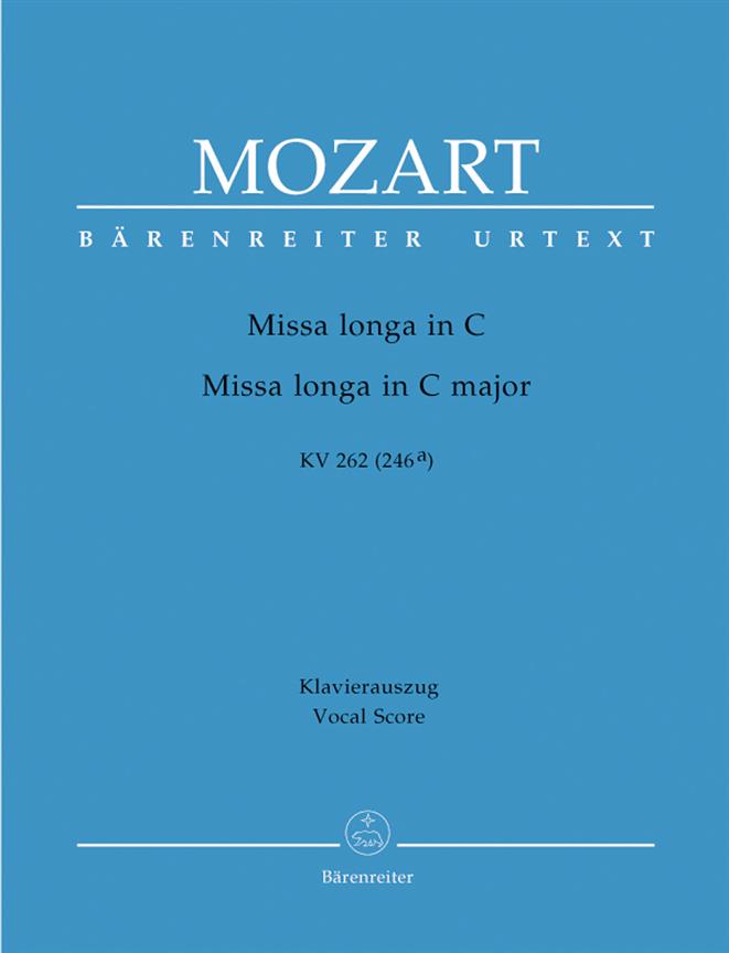Missa longa In C Major K.262 - arie a klavír