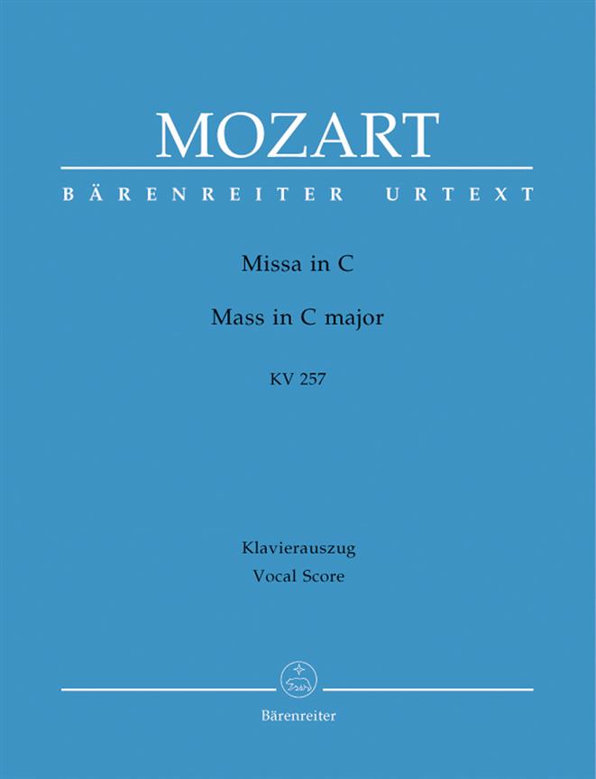 Missa in C major K.257 - arie a klavír