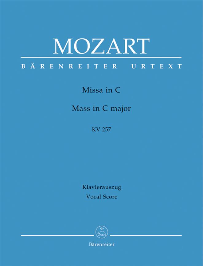 Missa in C major K.257 - arie a klavír