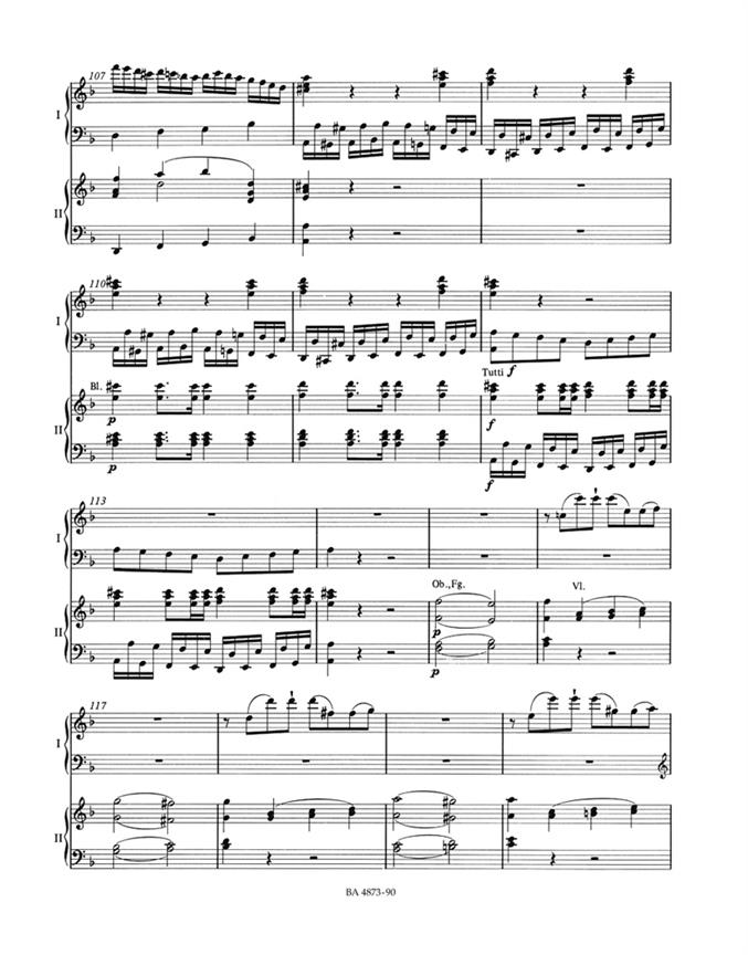 Piano Concerto No. 20 in D minor K. 466 - pro dva klavíry