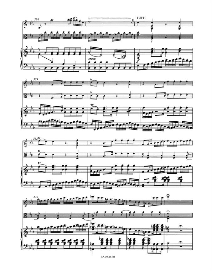 Sinfonia concertante in E-flat major K.364 - pro housle