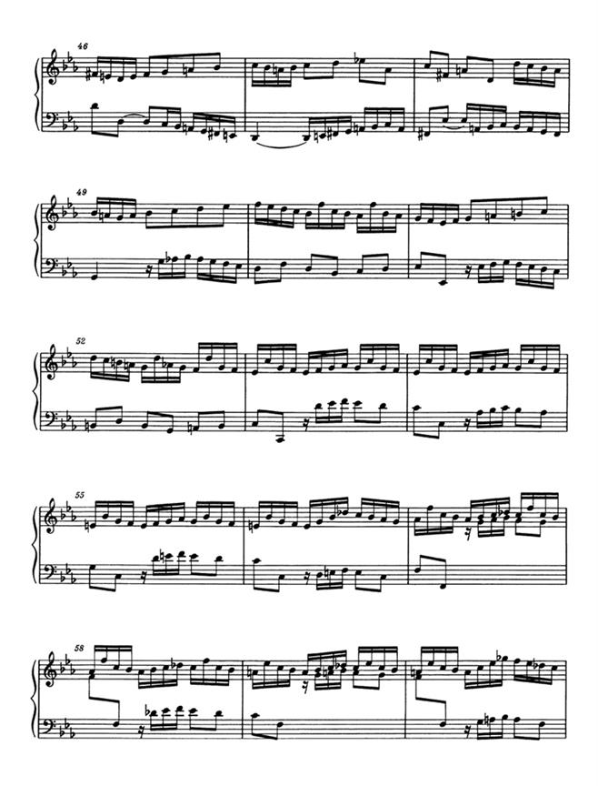 Six Partitas Urtext Bwv 825-830 - pro klavír