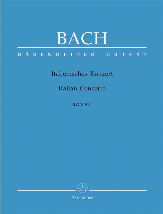 Italian Concerto BWV 971 - Barenreiter Urtext - pro klavír