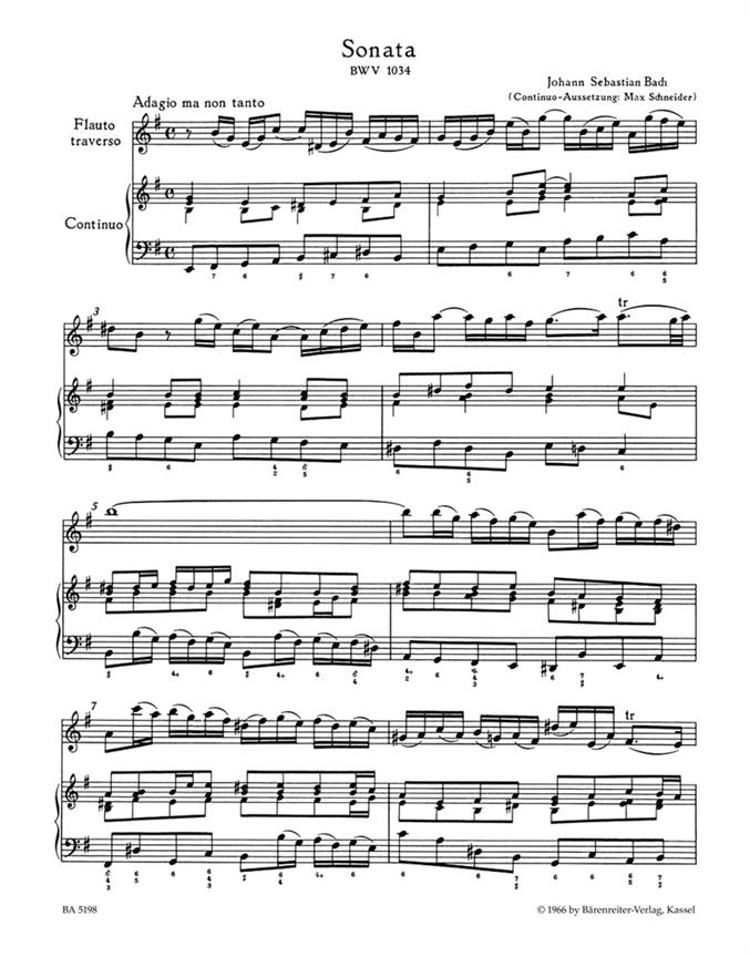 Four Flute Sonatas - na příčnou flétnu