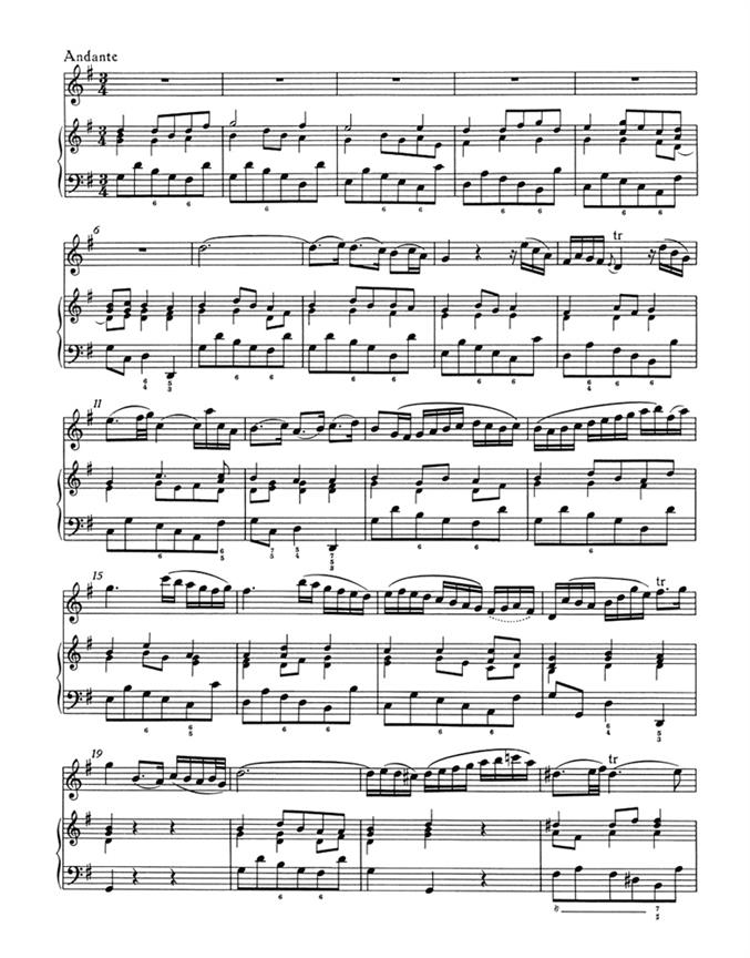 Four Flute Sonatas - na příčnou flétnu