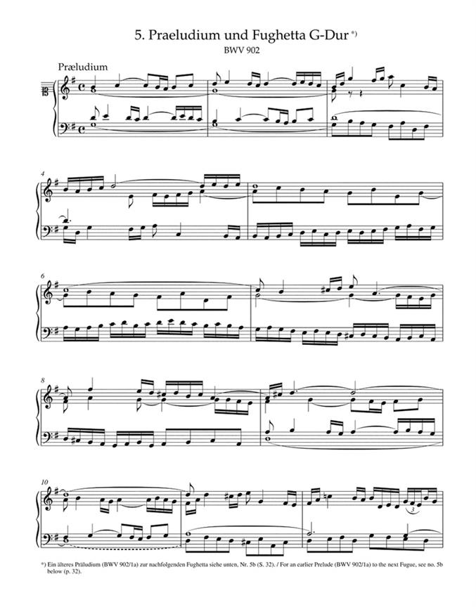 Preludes and Fughettas - composed in conjunction with the Well-Tempered Clavier II - pro klavír