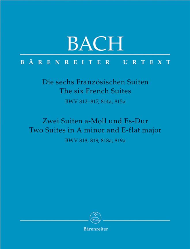 Die sechs Franzosischen Suiten - Zwei Suiten in a-Moll und Es-Dur - pro klavír