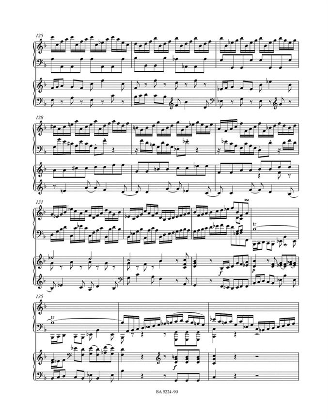 Harpsichord Concerto No.1 in D minor - BWV 1052 - pro varhany