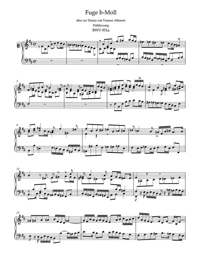 Klavierwerke 2 BWV 904 906 923 - pro klavír