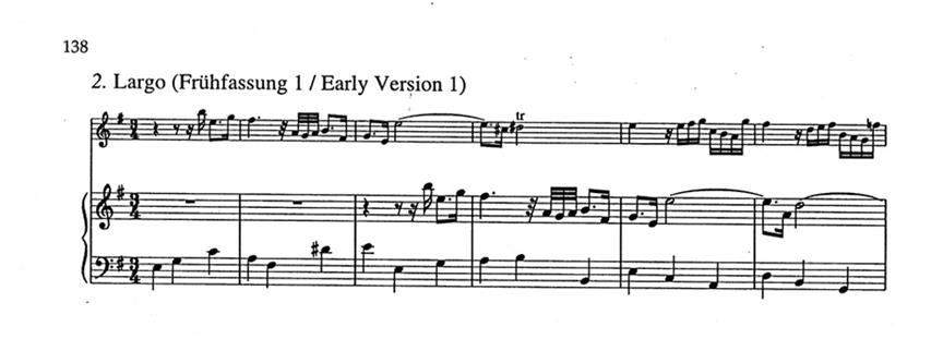 Six Sonatas BWV 1014-1019 - housle a klavír