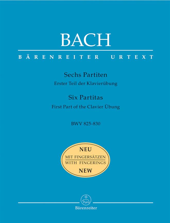 Partitas 1-6 BWV 825-830 - pro klavír