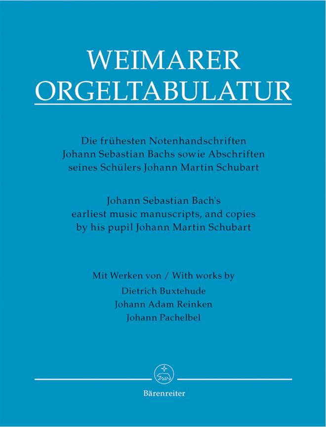 Weimarer Orgeltabulatur - pro varhany