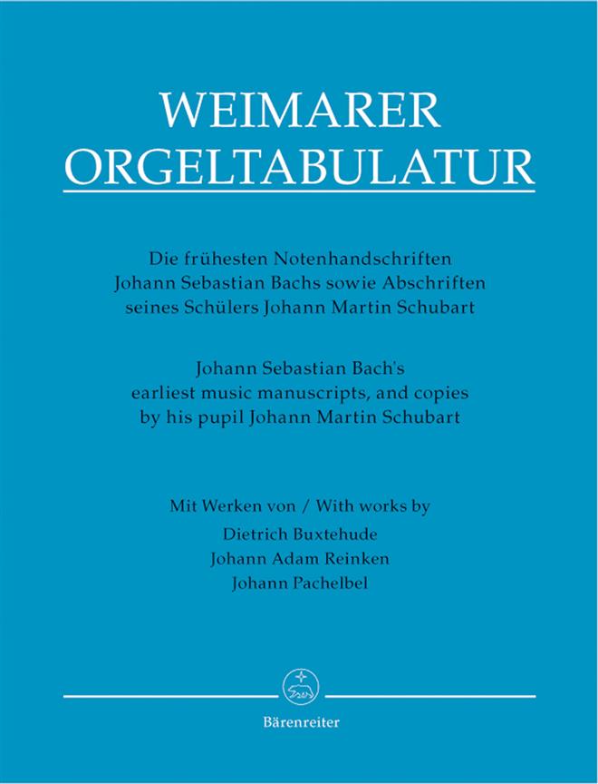 Weimarer Orgeltabulatur - pro varhany