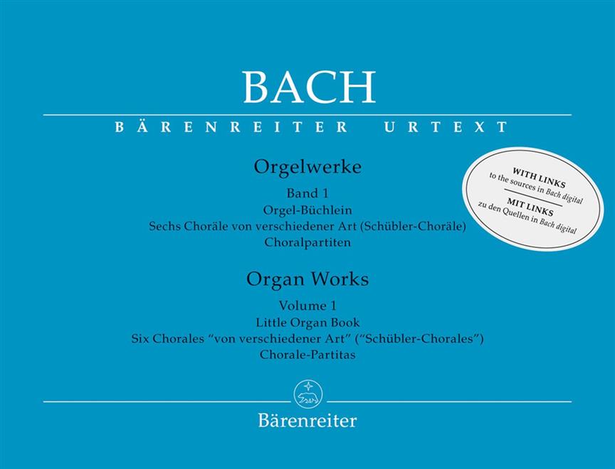 Organ Works Volume 1 - Orgel Büchlein - noty na varhany