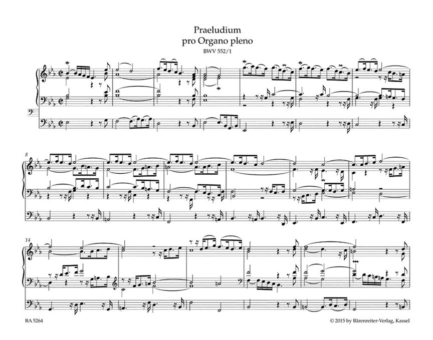 Complete Organ Works Vol.4 - Third Part of the Clavier Ubung - noty na varhany