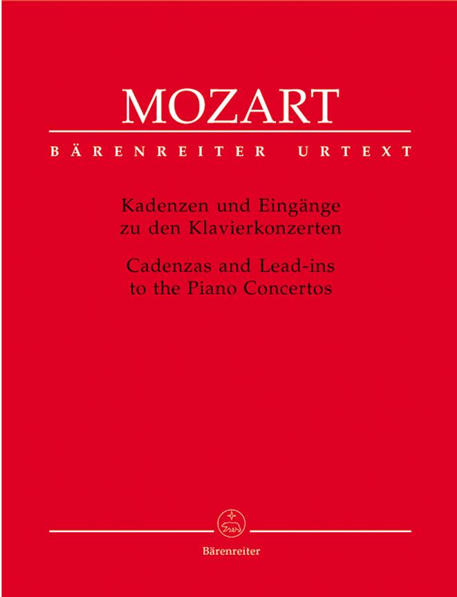 Cadenzas And Lead Ins To The Piano Concertos - pro klavír