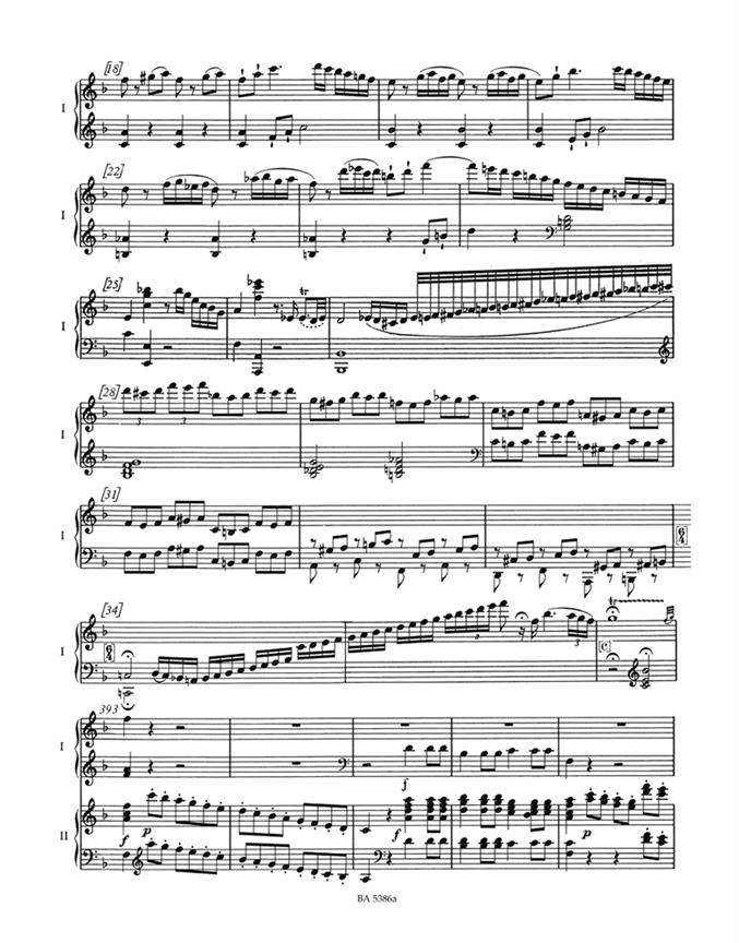 Concert 19 F KV459 - pro dva klavíry
