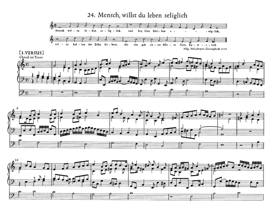 Orgelwerke 1 Choralbearbeitungen - pro varhany
