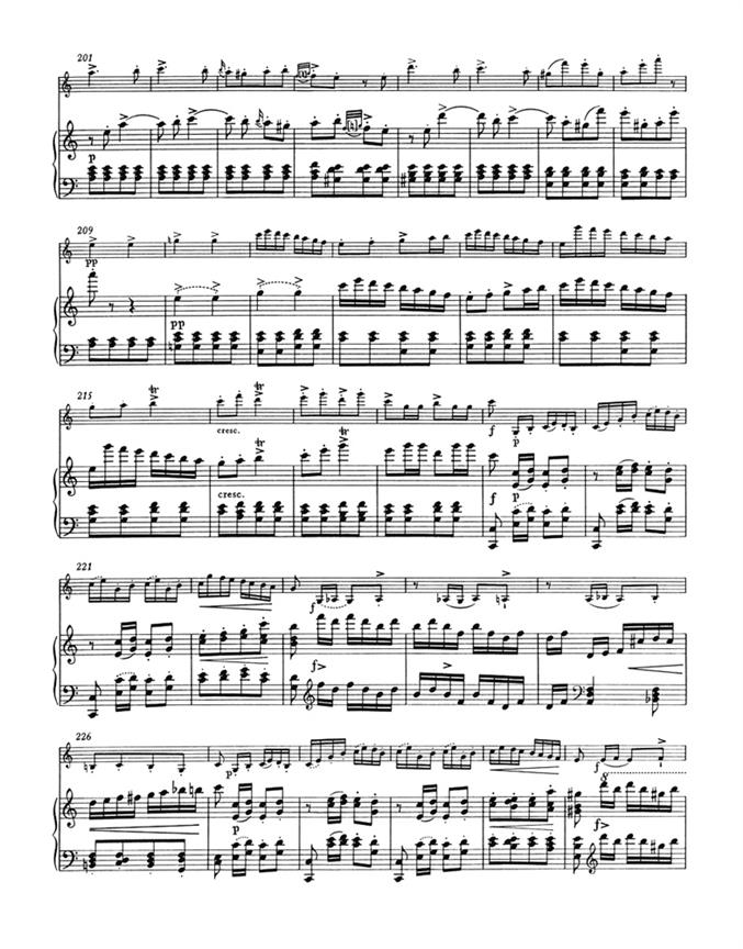 Fantasia In C Major, For Violin & Piano - for Violin and Piano - housle a klavír