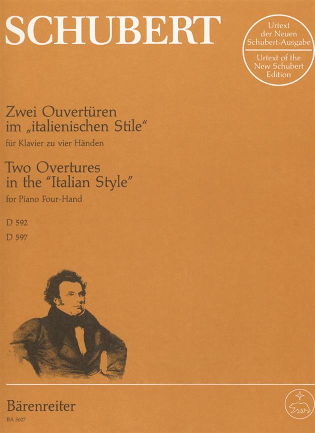 Two Overtures In The Italian Style - pro klavír