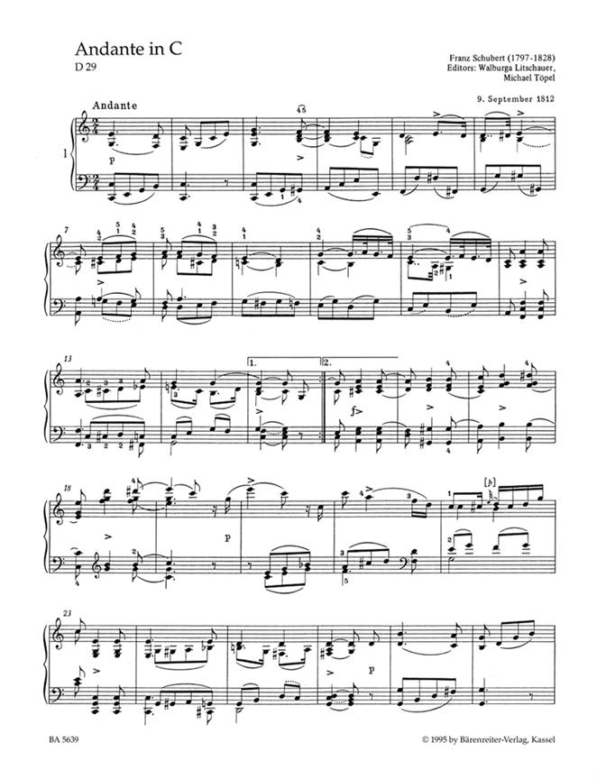 Easy Piano Pieces And Dances noty pro klavír děti