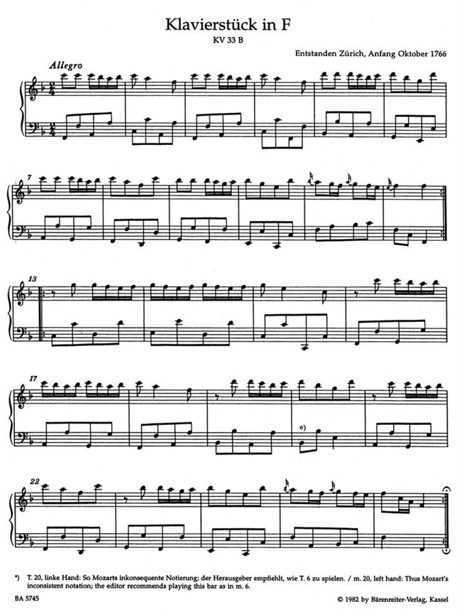 Miscellaneous Works For Piano - for Piano - pro klavír
