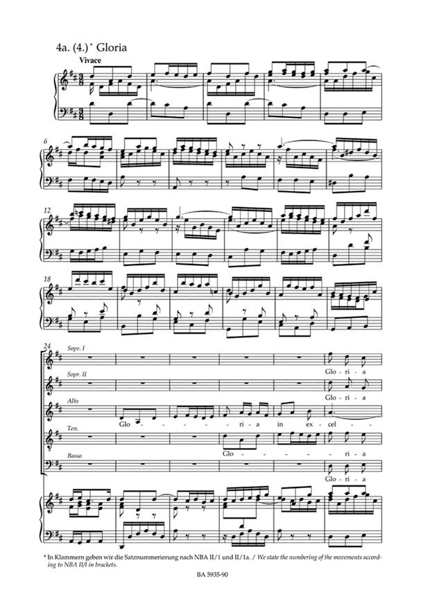 Mass in B minor - klasický zpěv a klavír