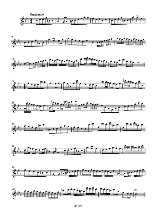 Partita For Solo Treble Recorder In C minor - na zobcovou flétnu