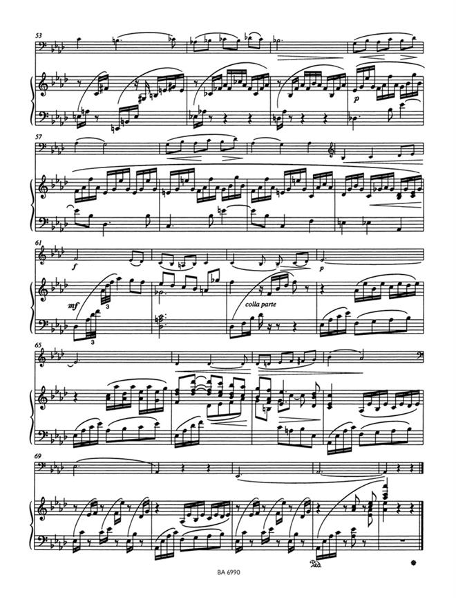 4 Mélodies for Violoncello and Piano - violoncello a klavír