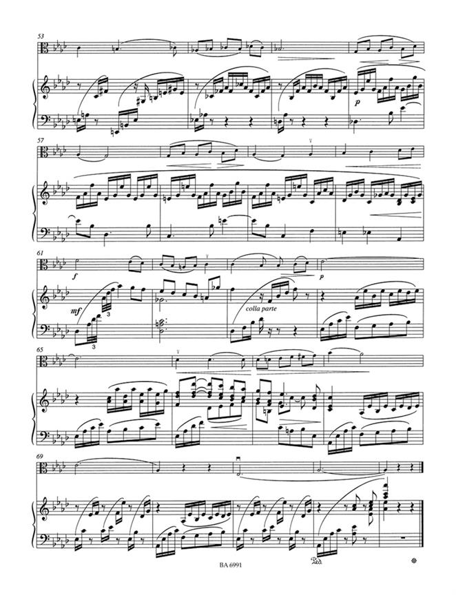 4 Melodies - Ausgabe für Viola - viola a klavír