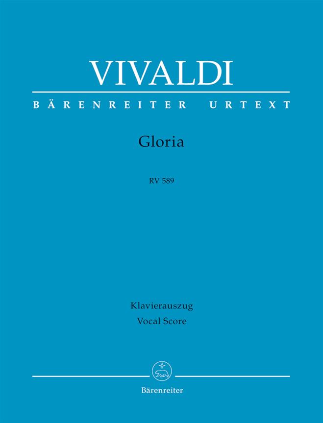 Gloria RV 589 (Vocal Score) partitura
