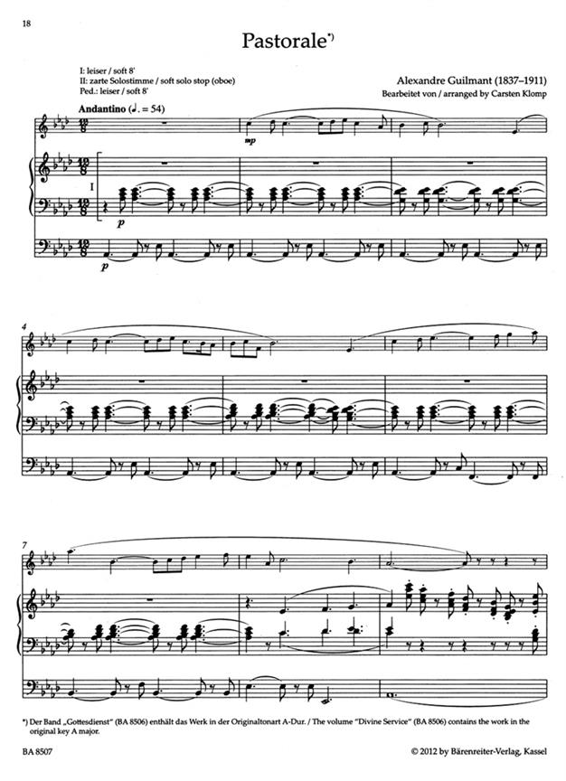 Organ Plus One C(Bes/Es/F) - noty na varhany