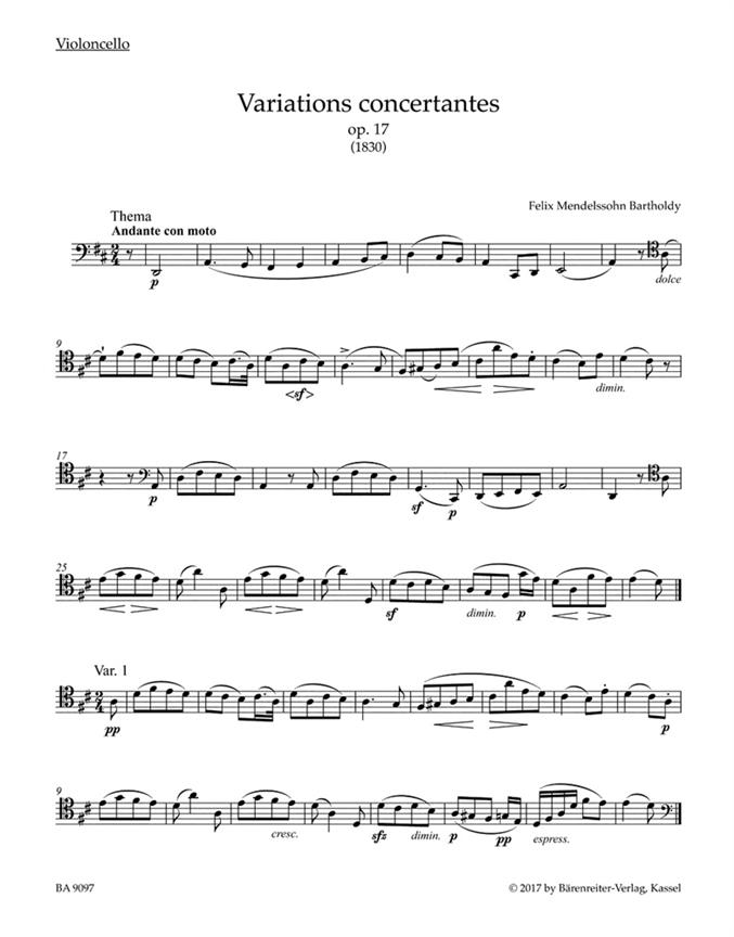 Cello Works Complete Volume 2 - For Violoncello and Pianoforte - violoncello a klavír