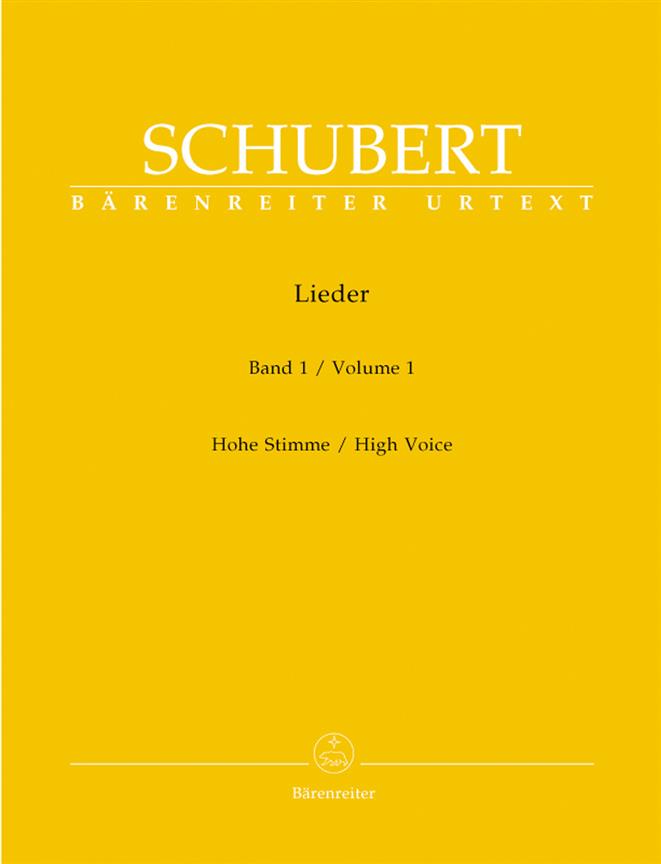 Lieder Volume 1 High Voice & Piano - Hohe Stimme / High Voice - zpěv a klavír