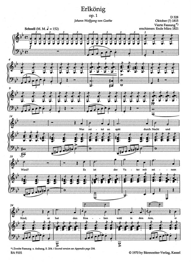 Lieder Volume 1 High Voice & Piano - Hohe Stimme / High Voice - zpěv a klavír