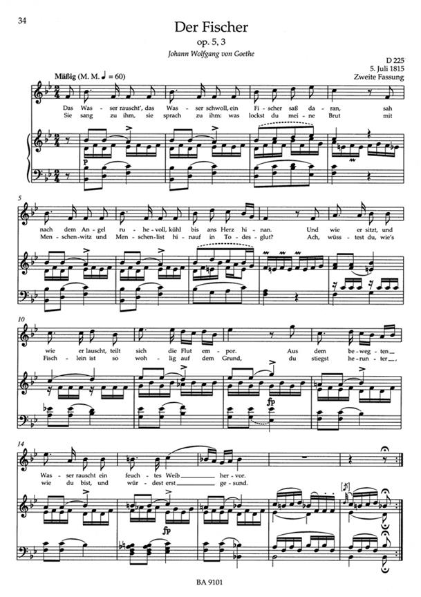 Lieder Volume 1 High Voice & Piano - Hohe Stimme / High Voice - zpěv a klavír