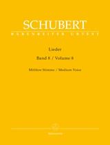 Lieder Volume 8 - Medium Voice D 262 - D 323 - Mittlere Stimme / Medium Voice - zpěv a klavír