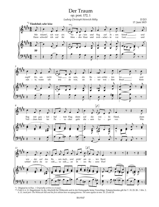 Lieder Volume 7 - Low Voice D182 - D 260 - Tiefe Stimme / Low Voice - zpěv a klavír