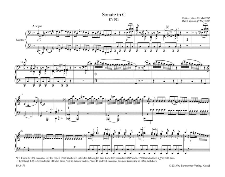 Works For Piano Duet - piano duet