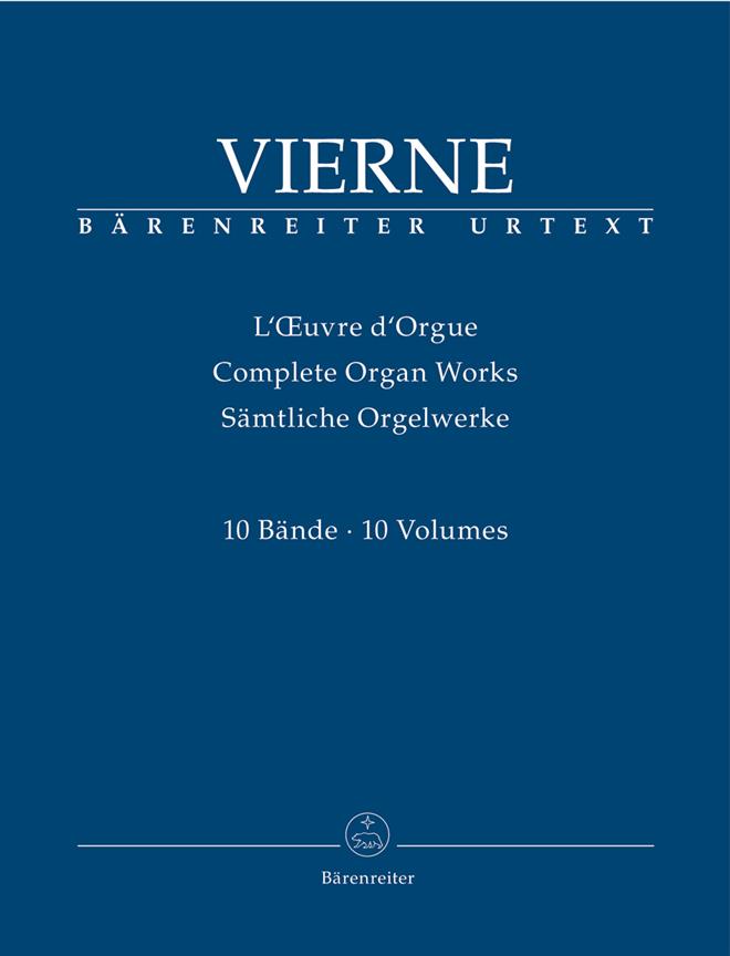 Complete Organ Works I-X - noty na varhany