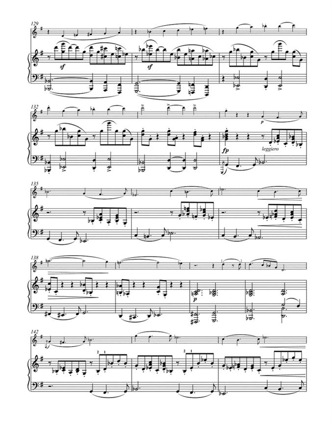 Sonata in G major for Violin and Piano op. 78 noty pro housle a klavír