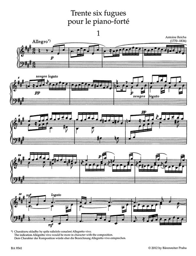 36 Fugues for Piano - 36 Fugues