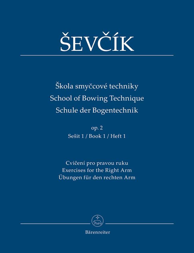 Škola smyčcové techniky op. 2, sešit 1 - Otakar Ševčík