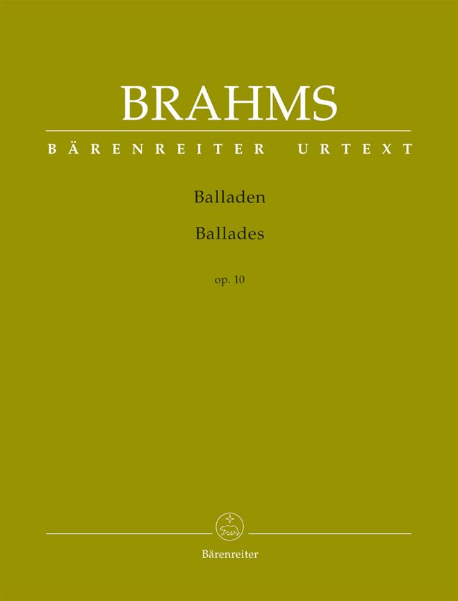 Ballades Op.10 - na klavír