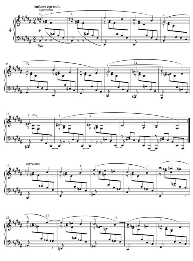 Ballades Op.10 - na klavír