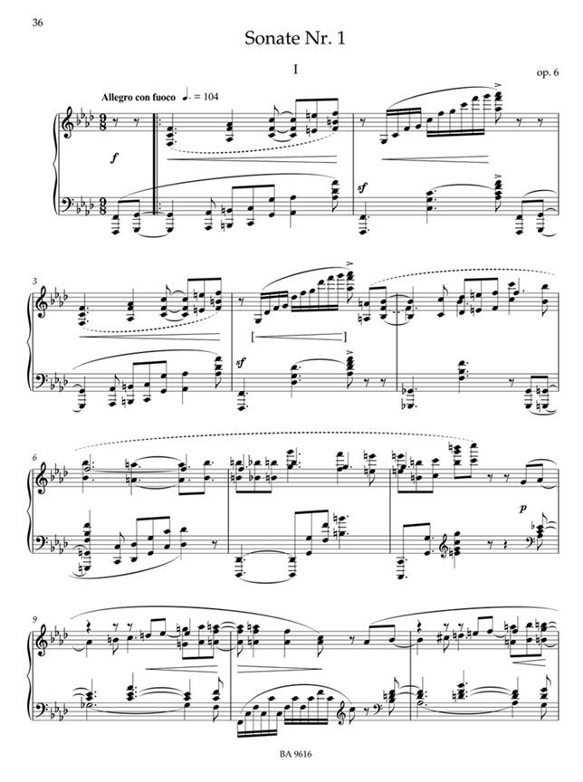 Sämtliche Klaviersonaten I - Complete Piano Sonatas I - na klavír