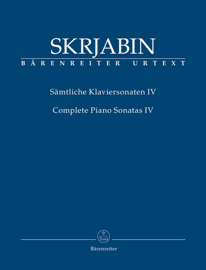 Sämtliche Klaviersonaten IV - Complete Piano Sonatas IV - na klavír